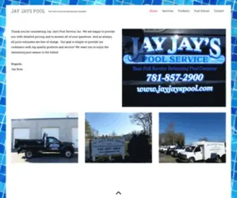 Jayjayspool.com(Your full service swimming pool company) Screenshot