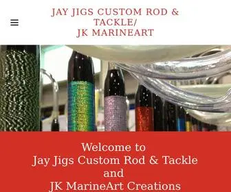 Jayjigs.com(Jay Jigs Custom Rod & Tackle) Screenshot