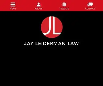 Jayleiderman.com(Ventura Criminal Defense Lawyer) Screenshot