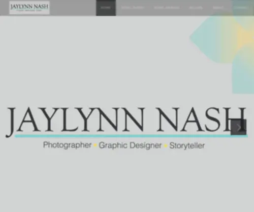 Jaylynnnash.com(Graphic Artist and Photographer) Screenshot