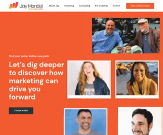 Jaymandel.com(Your Brand Coach) Screenshot