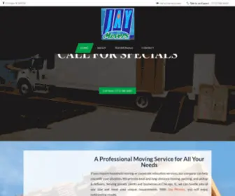 Jaymoversil.com(Jay Movers) Screenshot