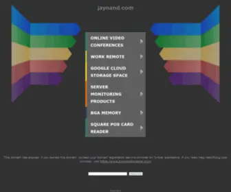 Jaynand.com(Web Design) Screenshot