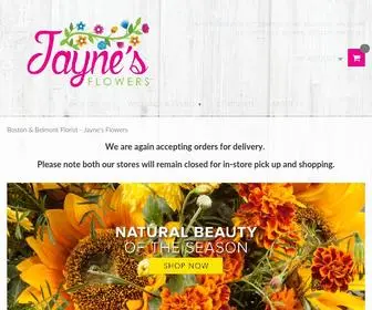 Jaynesflowersinc.com(Belmont Florist) Screenshot