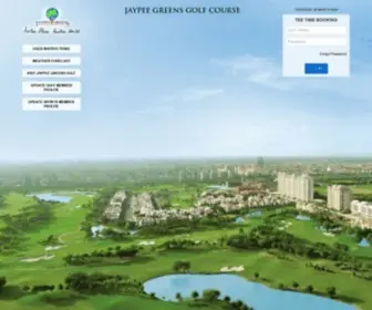 Jaypeegreensgolfonline.com(Jaypee Greens Golf Course) Screenshot
