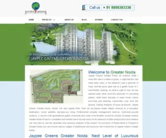 Jaypeegreensgreaternoida.in(Jaypee Greens Greater Noida) Screenshot