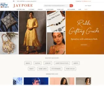 Jaypore.com(Curated Online Shop for Handpicked Products) Screenshot