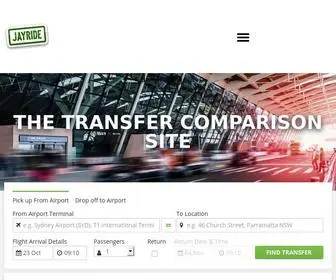 Jayride.com(Compare and Book Airport Shuttles and Private Transfers) Screenshot