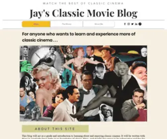 Jaysclassicmovieblog.com(Jays Classic Movie Blog) Screenshot