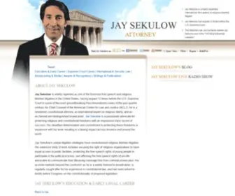 Jaysekulow.com(Jay Sekulow) Screenshot