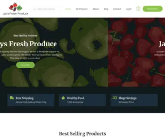 Jaysfreshproduce.com.au(Keep yourself healthy by Ordering Fresh Produce Delivery only from Jay's Fresh Produce) Screenshot