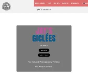 Jaysgiclees.com(Jays Giclées Fine Art Printing) Screenshot