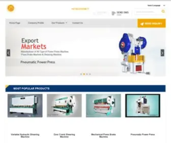 Jayshaktimachinetools.com(JAY SHAKTI MACHINE TOOLS) Screenshot