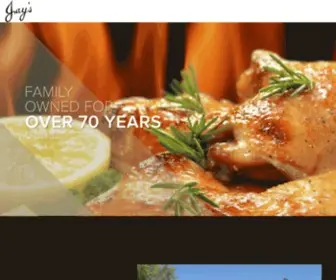 Jaysinsanborn.com(Jay's Restaurant) Screenshot