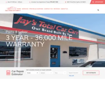 Jaystotalcarcare.com(Jaystotalcarcare) Screenshot