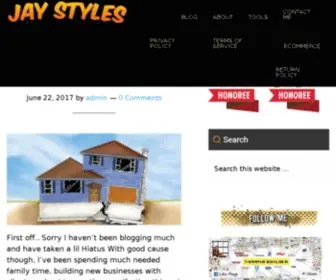 Jaystyles.com(Jay Styles) Screenshot