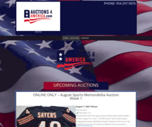Jaysugarman.com(Auctions Auctioneers Florida) Screenshot