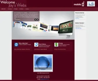 Jayswebs.com(Jay's Web Design Services) Screenshot