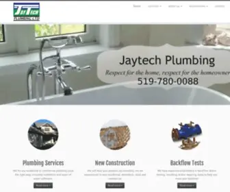 Jaytechplumbing.com(Jaytech Plumbing) Screenshot