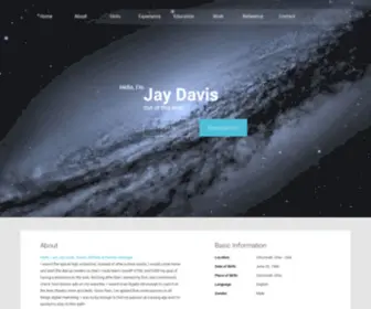 Jayvis.com(Jay Davis) Screenshot