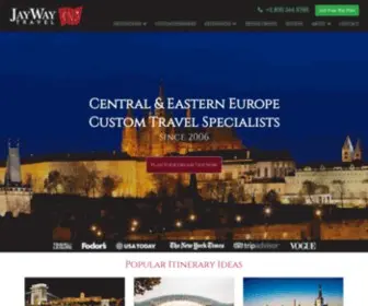 Jaywaytravel.com(Boutique Europe Tour Company) Screenshot