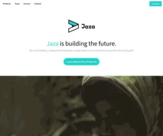 Jazaenergy.com(Jaza Energy) Screenshot