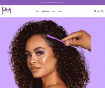 Jazhaircare.com(Jaz Hair Care) Screenshot
