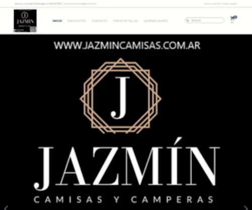 Jazmincamisas.com.ar(Tienda Online de Jazmin mayorista) Screenshot