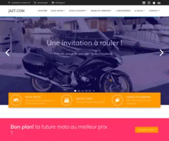 Jazt.com(La passion moto pour motard & motarde en cuir) Screenshot