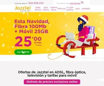 Jaztel.es(Jazztel Ofertas: Fibra o ADSL) Screenshot