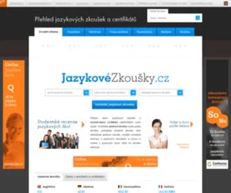 Jazykovezkousky.cz(Jazykové) Screenshot