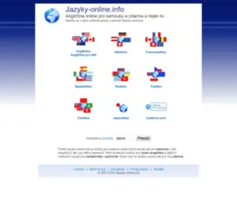 Jazyky-Online.info(Angličtina) Screenshot