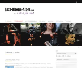 Jazz-Rhone-Alpes.com(L'info du Jazz Vivant) Screenshot