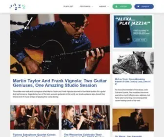 Jazz24.org(World Class Jazz Radio) Screenshot