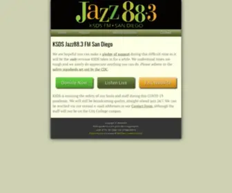 Jazz88.org(Jazz 88) Screenshot