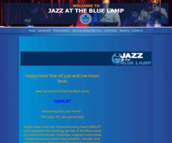 Jazzatthebluelamp.com(Experience top) Screenshot