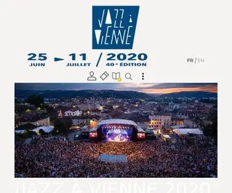 Jazzavienne.com(Jazz) Screenshot