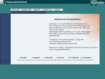 Jazzbasen.no(Jazzbase) Screenshot