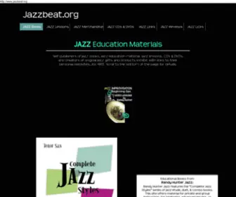 Jazzbeat.org(JAZZ Books) Screenshot