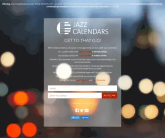 Jazzcalendars.com(jazzcalendars) Screenshot