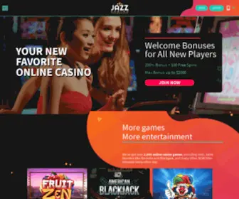 Jazzcasino.com Screenshot