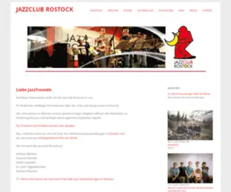 Jazzclub-Rostock.de(Jazzclub Rostock e.V) Screenshot