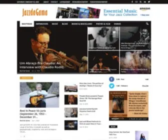 Jazzdagama.com(Jazz da Gama) Screenshot