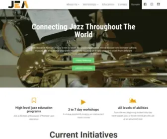 Jazzeducationabroad.org(Jazz Education Abroad) Screenshot