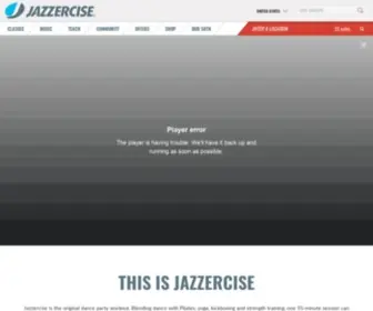 Jazzercise.com(Aerobic Exercise) Screenshot