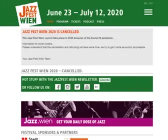 JazzFest.wien(Juli 2020) Screenshot