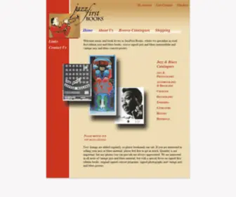 JazzFirstbooks.com(JazzFirst Books) Screenshot