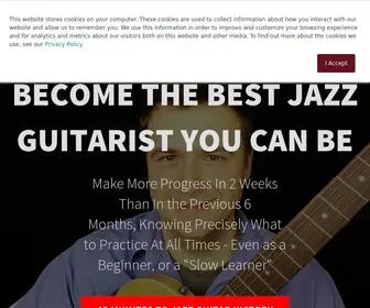 Jazzguitarlessons.net(Jazz guitar) Screenshot