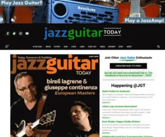 Jazzguitartoday.com(Jazz Guitar Today) Screenshot