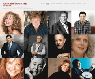 Jazzinspired.com(Judy Carmichael's Jazz Inspired) Screenshot